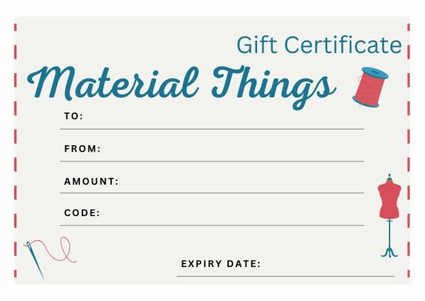 Gift voucher