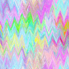 Water Coloured Zig Zags