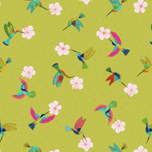 Scattered Hummingbirds