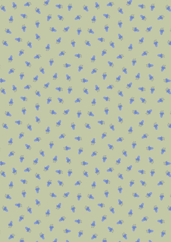 Scattered Bluebells